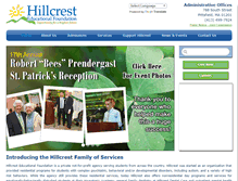 Tablet Screenshot of hillcrestec.org